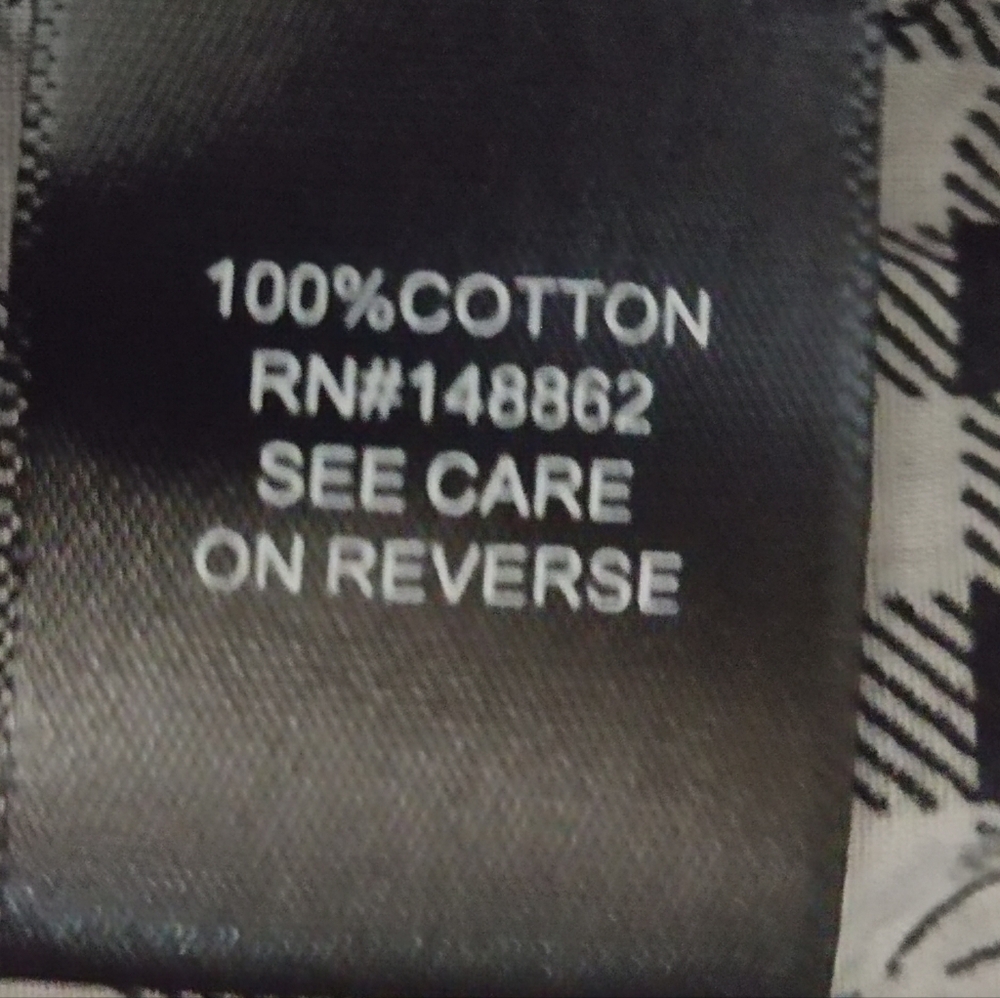 Torrid Checked Daisy Print Lightweight Woven Cotton Open Front Kimono (1463) - Picture 7 of 13